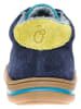 lamino Leren sneakers donkerblauw