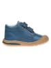 lamino Leren sneakers blauw