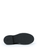 Frank Daniel Skórzane botki w kolorze czarnym