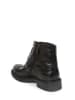 Frank Daniel Leder-Boots in Schwarz