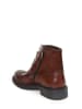 Frank Daniel Leder-Boots in Braun