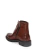 Frank Daniel Leder-Boots in Braun