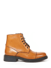 Frank Daniel Leren boots lichtbruin