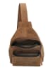 HIDE & STITCHES Skórzana torebka w kolorze jasnobrązowym - 18 x 33 x 8,5 cm