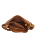 HIDE & STITCHES Leder-Umhängetasche in Ocker - (B)32 x (H)33 x (T)5 cm