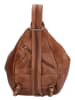 HIDE & STITCHES Skórzany plecak w kolorze jasnobrązowym - 32 x 34 x 15 cm