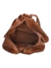 HIDE & STITCHES Skórzany plecak w kolorze jasnobrązowym - 32 x 34 x 15 cm