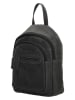 HIDE & STITCHES Skórzany plecak w kolorze czarnym - 22,5 x 32 x 9,5 cm