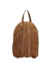 HIDE & STITCHES Skórzany plecak w kolorze jasnobrązowym - 22 x 32 x 9 cm