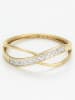 ATELIER DU DIAMANT Złoty pierścionek z diamentami