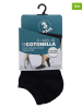 COTONELLA 3er-Set: Socken in Schwarz