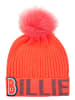 Billieblush Mütze in Orange/ Grau