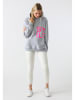 Zwillingsherz Hoodie "Alissa" in Grau