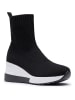 Foreverfolie Sneakers in Schwarz/ Weiß