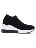 Foreverfolie Sneakers zwart/wit