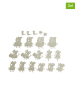 Peppa Pig 20-delige set: glow in the dark stickers "Peppa Pig" - vanaf 3 jaar