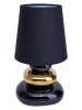 näve Lampa stołowa "Stoney" w kolorze granatowym - wys. 31 x Ø 16 cm