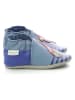 Robeez Leder-Krabbelschuhe "Macao Parrot" in Blau