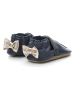 Robeez Leder-Krabbelschuhe "Pretty Swan" in Dunkelblau