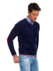 SIR RAYMOND TAILOR Trui "Mischa" donkerblauw