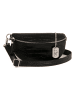 Anna Morellini Leren heuptas "Azzurra" zwart - (B)21 x (H)13 x (D)6 cm