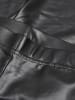 KIDS ONLY Kunstlederleggings "Cool" in Schwarz