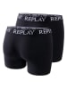 Replay 2-delige set: boxershorts zwart