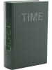 Present Time Wekker "Book" groen - (B)20 x (H)5 x (D)14 cm