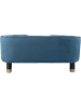 Leitmotiv Hondensofa "Royal" blauw - (B)74 x (H)31 x (D)50 cm