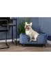 Leitmotiv Tiersofa "Royal" in Blau - (B)74 x (H)31 x (T)50 cm