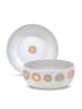 ppd Kom "Bubbles" wit/meerkleurig - Ø 16 cm