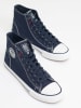 BIG STAR Sneakersy w kolorze granatowo-białym