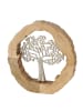 Boltze Figurka dekoracyjna "Tree" w kolorze jasnobrązowym - wys. 34 cm