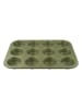 Zenker Forma "Green Vision" w kolorze zielonym do muffinów - 38,5 x 3 x 26,5 cm