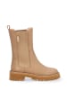 Liu Jo Leder-Chelsea-Boots in Camel