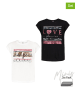 Sublevel 2-delige set: shirts wit/zwart