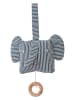 OYOY mini Spieluhr "Erik Elephant" - ab Geburt in Blau - (L)16 cm - (B)8 cm