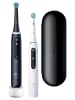 Oral-B 2-delige set: elektrische tandenborstels “iO Series 5” wit/zwart