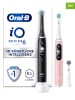 Oral-B 2tlg. Set: Elektr. Zahnbürsten "iO Series 6" in Rosa/ Schwarz