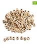 SUNNYSUE 300tlg. Holzperlenset "Buchstabenwürfel" - ab 3 Jahren