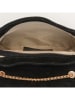 Victor & Hugo Paris Leder-Umhängetasche "Julie" in Schwarz/ Gold - (B)21 x (H)15,5 x (T)6 cm