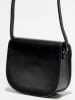 Victor & Hugo Paris Leren schoudertas "Louis" zwart - (B)19,5 x (H)18 x (D)6,5 cm