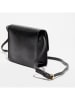 Victor & Hugo Paris Leder-Umhängetasche "Marni" in Schwarz - (B)21,5 x (H)17 x (T)6,5 cm