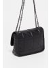 Victor & Hugo Paris Leder-Umhängetasche "Lisy" in Schwarz - (B)21 x (H)7 x (T)14,6 cm