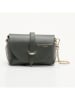 Victor & Hugo Paris Leren schoudertas "Zephyr" donkergroen - (B)16 x (H)10 x (D)9 cm