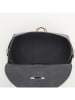 Victor & Hugo Paris Leren schoudertas "Zephyr" donkergroen - (B)16 x (H)10 x (D)9 cm
