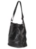 Victor & Hugo Paris Leder-Umhängetasche "Cerise" in Schwarz - (B)32 x (H)28 x (T)14 cm