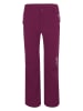 Trollkids Spodnie softshellowe "Hemsedal" w kolorze fioletowym