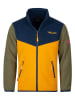 Trollkids 3in1-Funktionsjacke "Bryggen" in Gelb/ Khaki