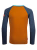 Trollkids Functioneel shirt "Preikestolen" lichtbruin/donkerblauw